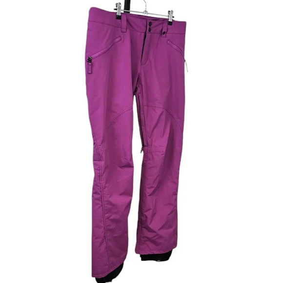 Burton Women's Pink Flare Pants - Picture 2 of 10